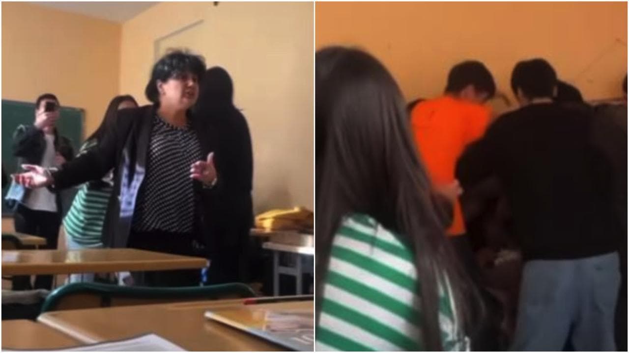Gli studenti sembrano accanirsi su un compagno, ma è una sorpresa per la prof: la sua reazione commuove