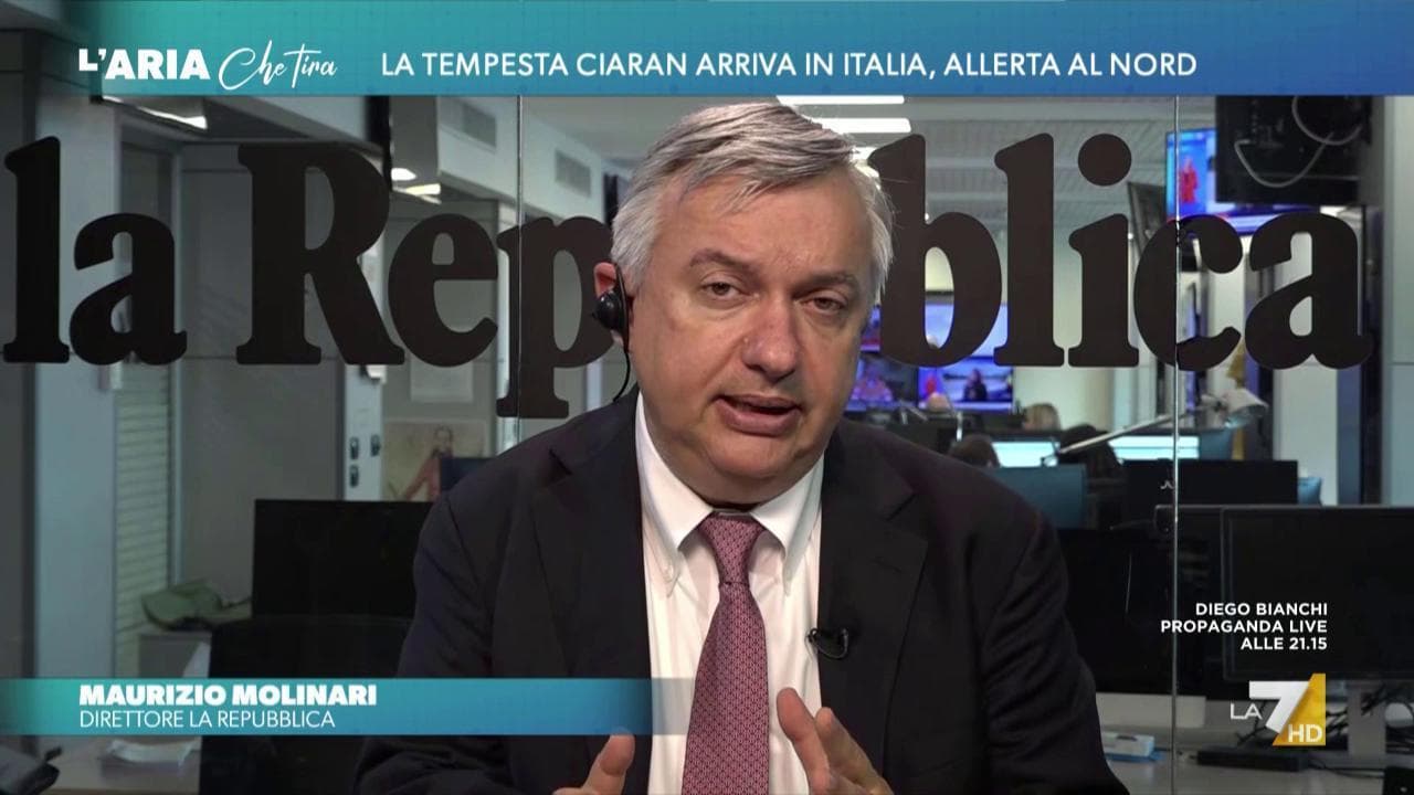 Maurizio Molinari: "Quanto avvenuto in Toscana testimonia perché il clima è un'emergenza nazionale"