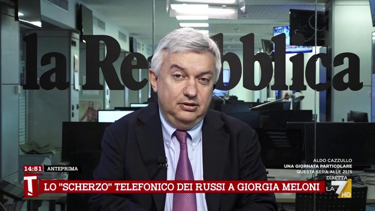 Maurizio Molinari: "Lo scherzo telefonico alla Meloni pone due questioni assai serie"