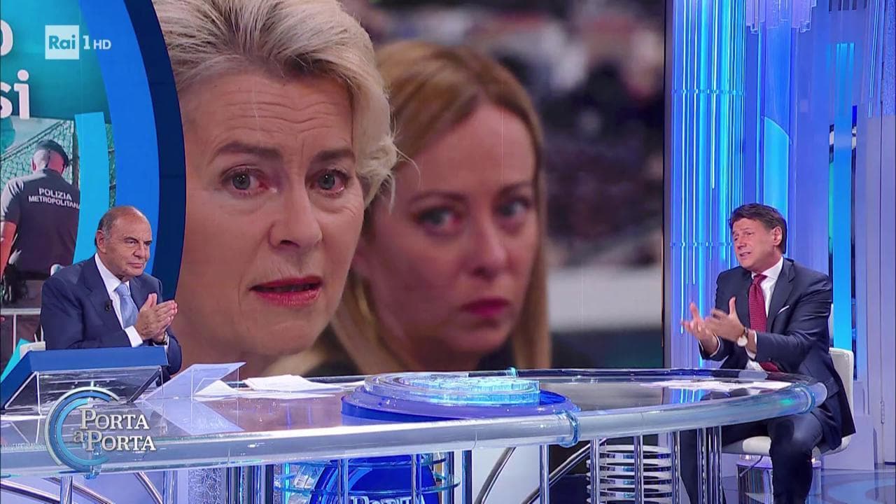 Giuseppe Conte: "Valuteremo la ricandidatura di von der Leyen solo se in linea con le nostre battaglie"