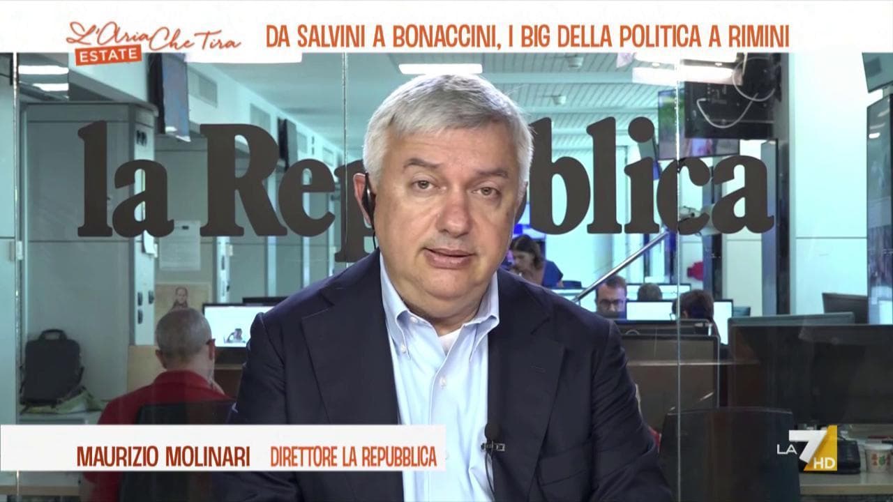 Maurizio Molinari: "È la sfida da destra di Salvini la vera spina per Meloni"