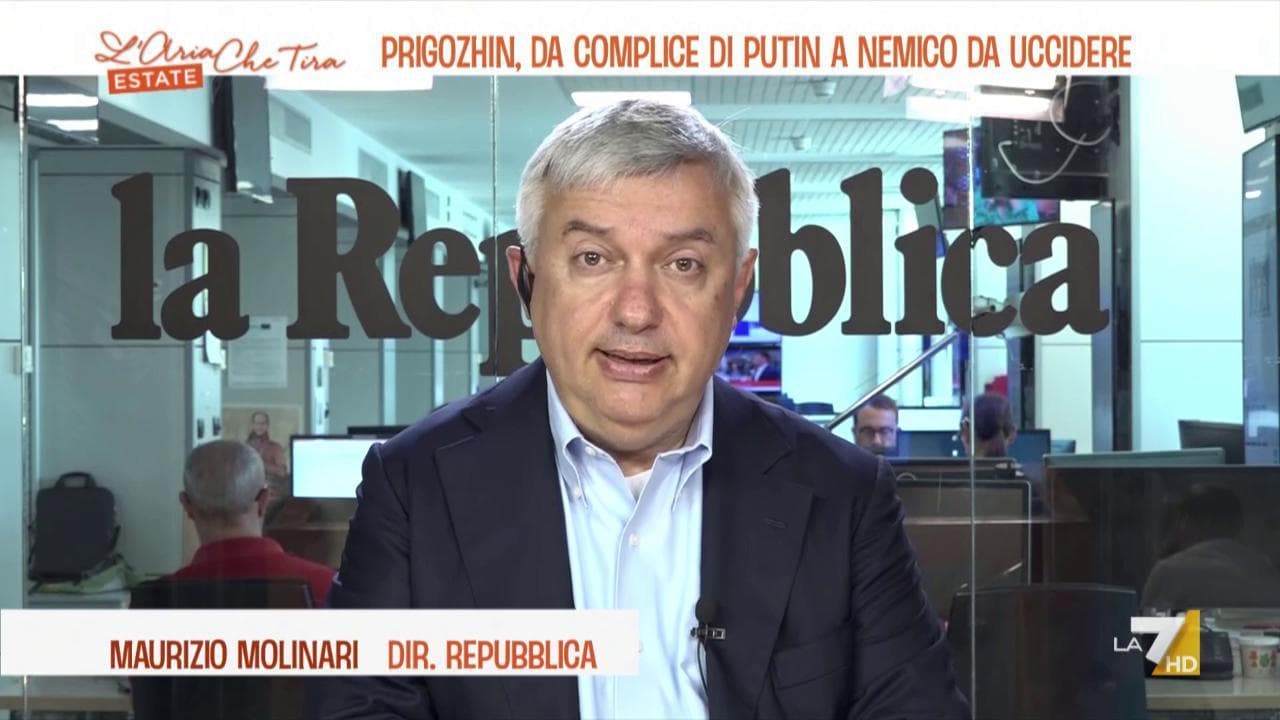 Maurizio Molinari. "L'attentato a Prigozhin rende la Russia più instabile"