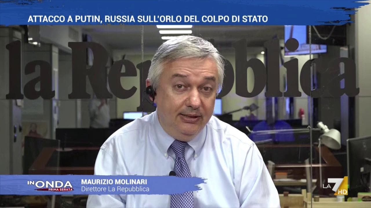Maurizio Molinari: "Oggi è il giorno in cui Putin ha scoperto di essere uno zar debole"