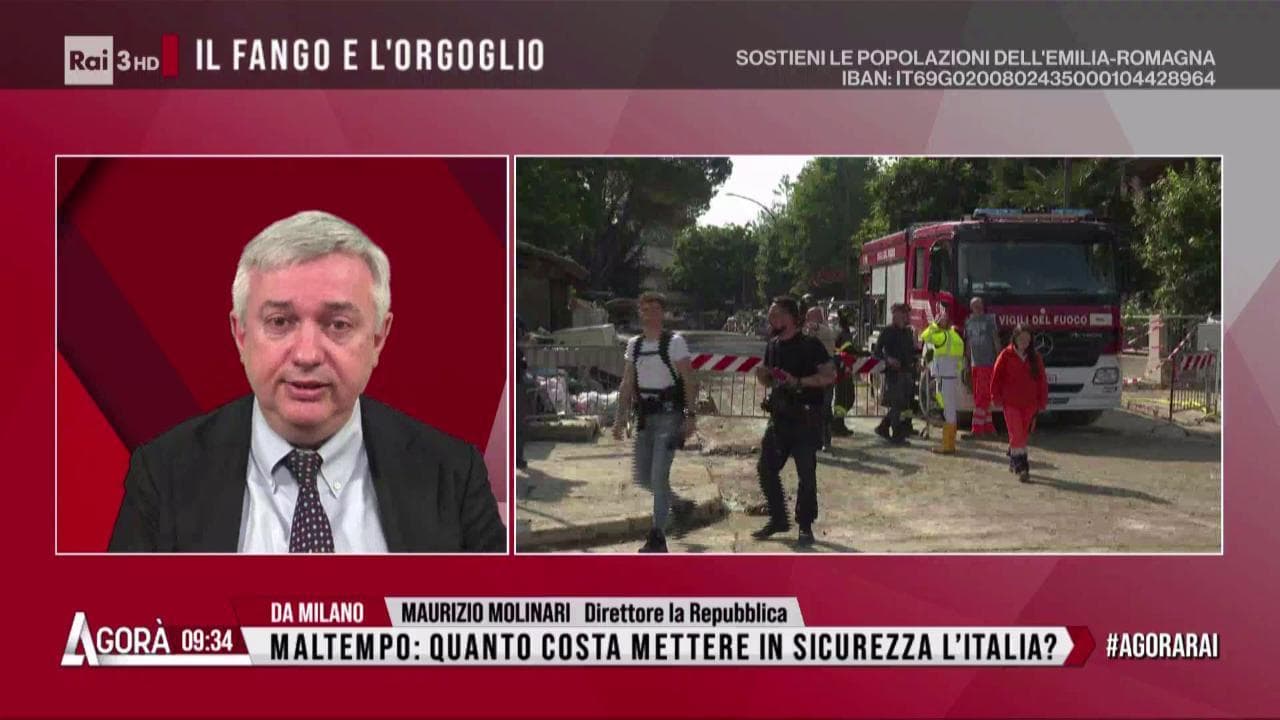 Molinari: "Contro i cambiamenti climatici servono interventi urgenti e straordinari, che governo e opposizioni devono condividere"