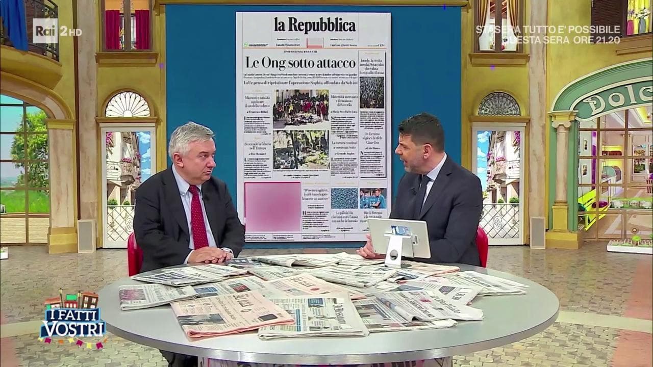 Maurizio Molinari: "Un esodo di migranti dalla Tunisia incombe sulle nostre coste"