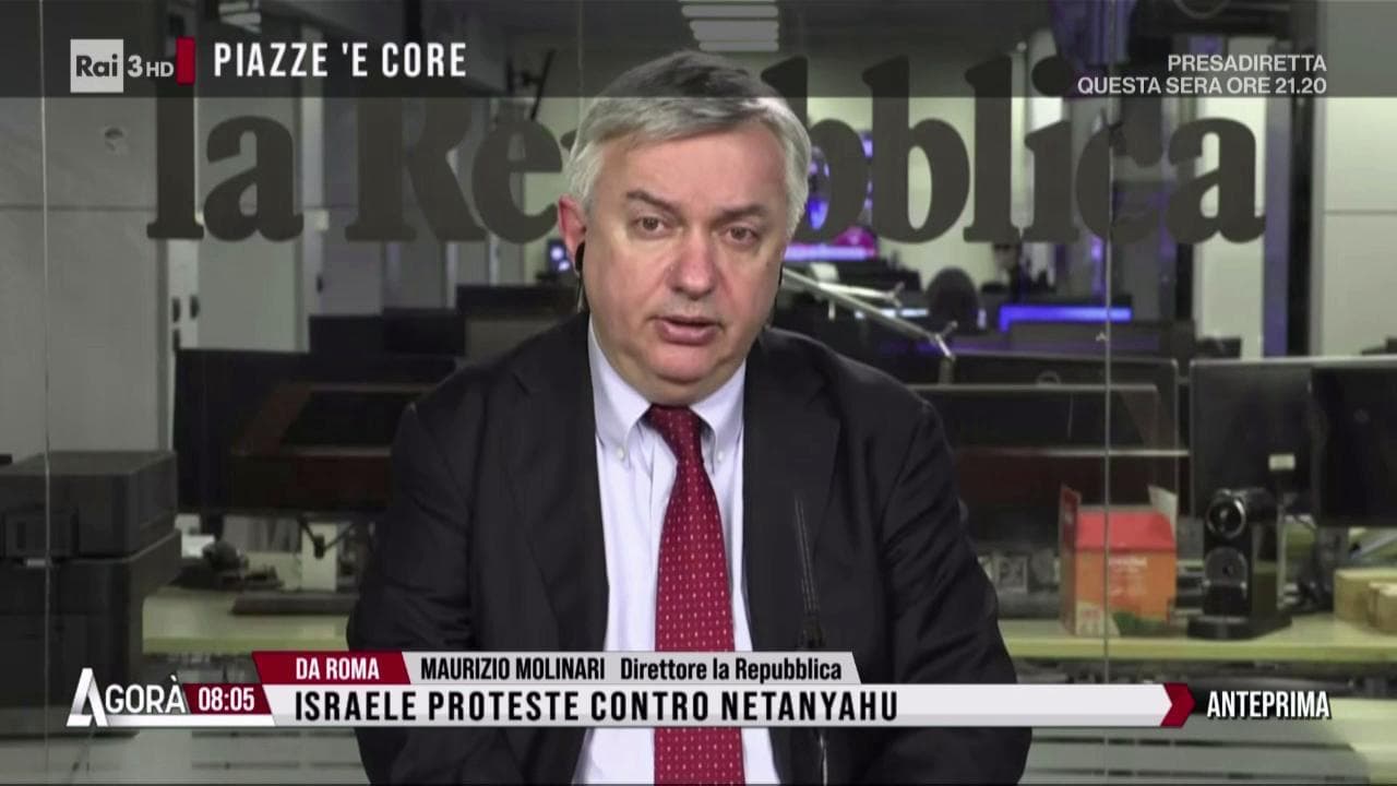 Maurizio Molinari: "Israele è di fronte alla più grande protesta politica della sua Storia"