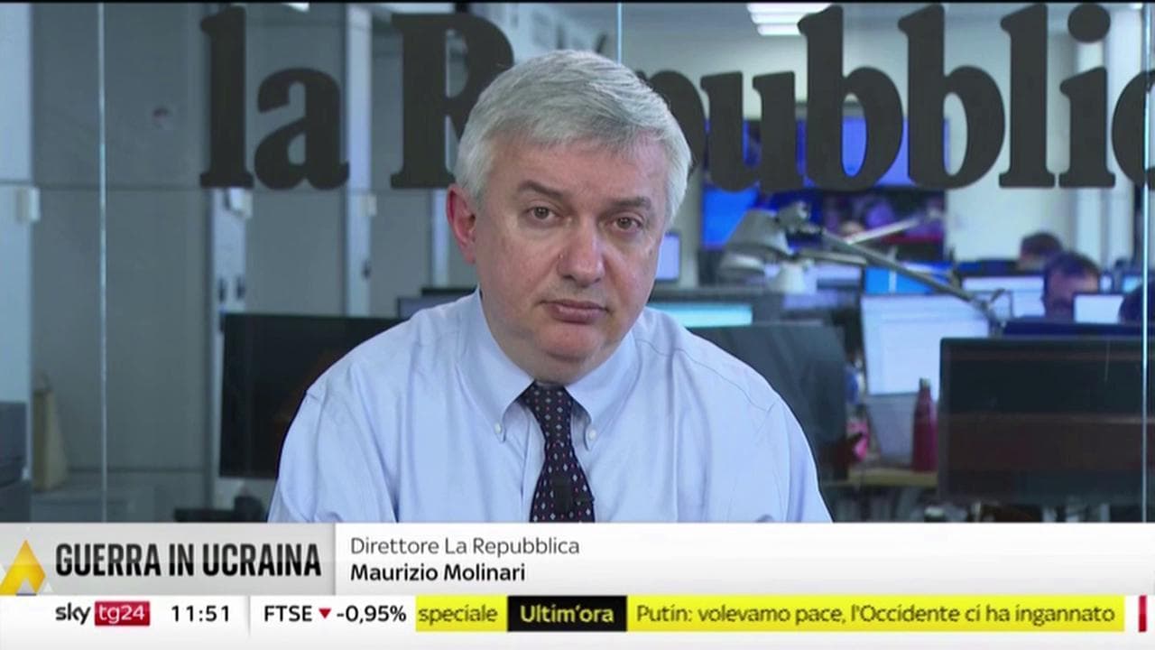 Maurizio Molinari: "Meloni a Kiev è anche una risposta alle posizioni filorusse di Salvini e Berlusconi"