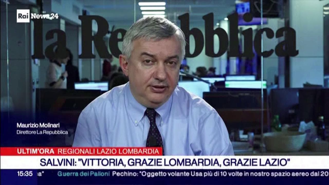 Maurizio Molinari: "Il record di astensioni è un campanello di allarme per vincitori e vinti"