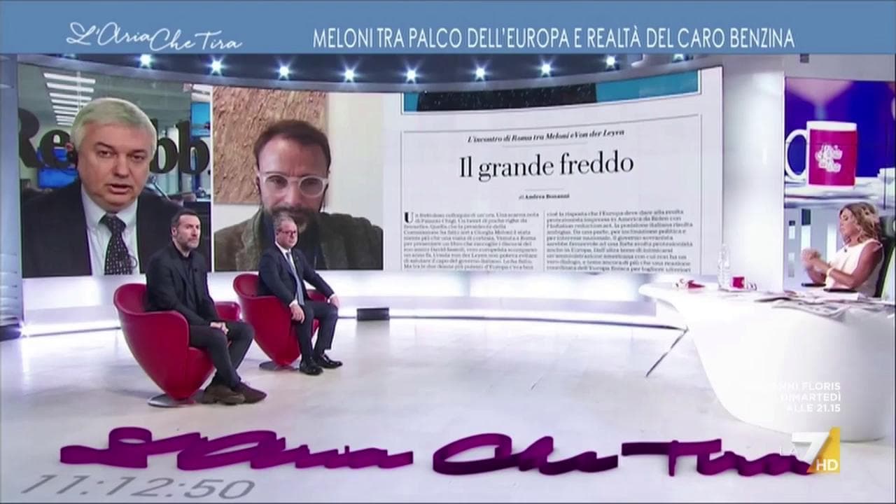 Maurizio Molinari: "Meloni stretta tra le accise in patria e i nodi con la Ue"