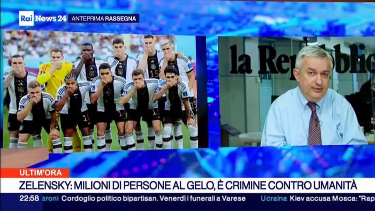 Molinari: "Il gesto della nazionale tedesca ai Mondiali rappresenta i diritti di tutti noi"