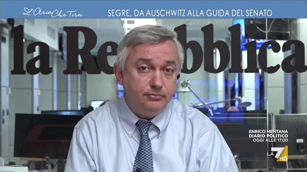 Molinari: "Il messaggio della Segre è la memoria della lotta al fascismo che è alla base dell'unità repubblicana"