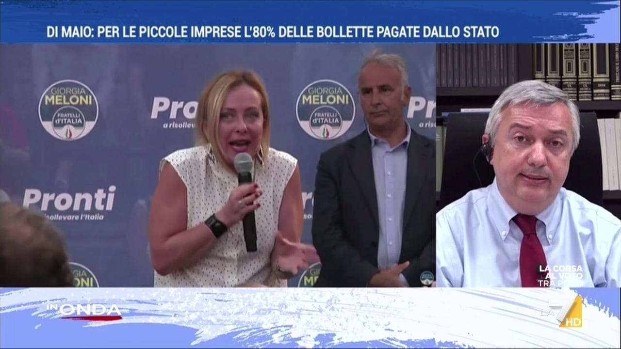 Molinari: "Se Meloni vince le elezioni avrà un problema politico con Salvini perché è troppo vicino a Mosca"