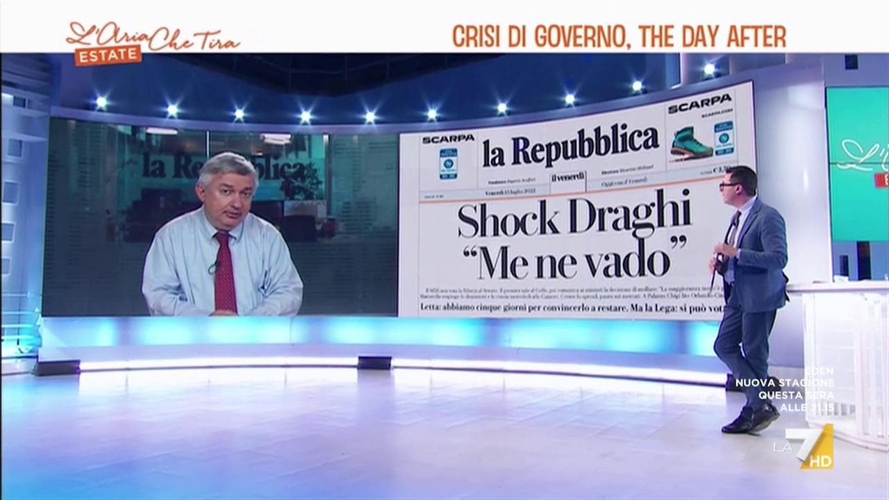 Molinari: "Draghi interpreta con severità il suo mandato"