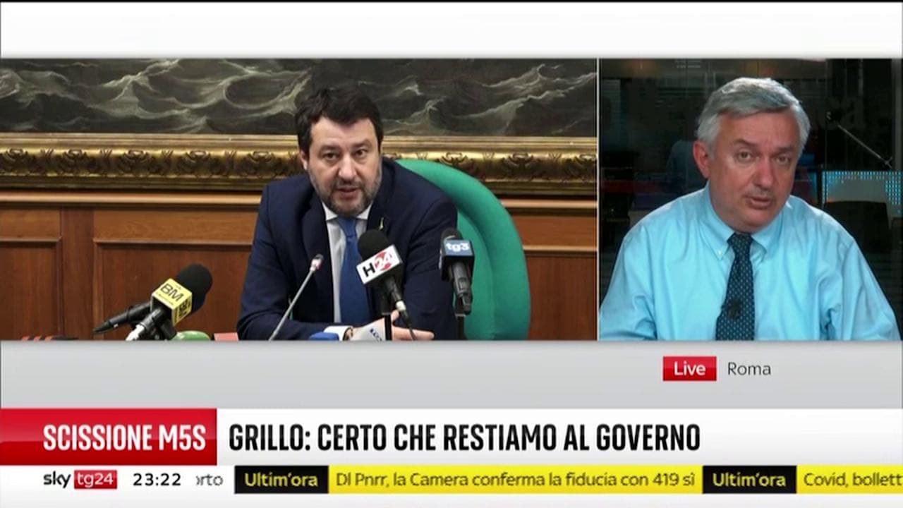 Molinari: "L'interrogativo è se dopo così tante sconfitte la Lega cambierà leader rinunciando a Salvini"