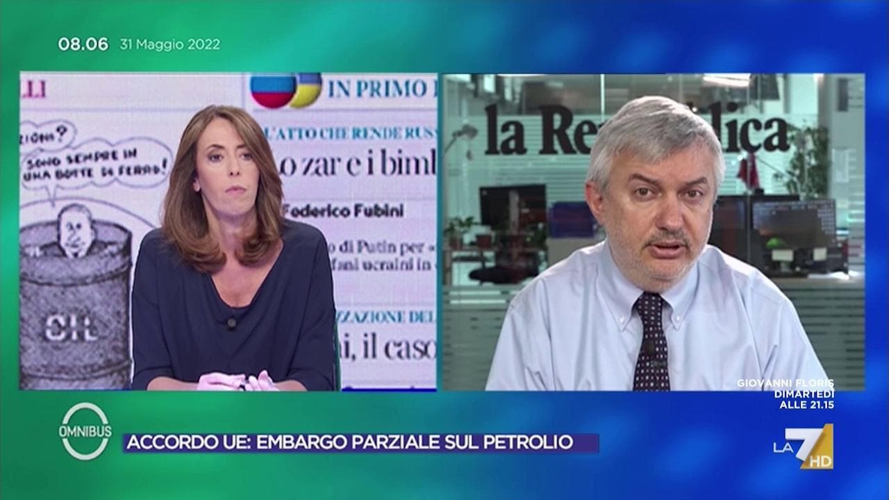 Molinari: "L'embargo Ue del petrolio alla Russia è la sanzione economica più dura varata contro l'aggressione all'Ucraina"