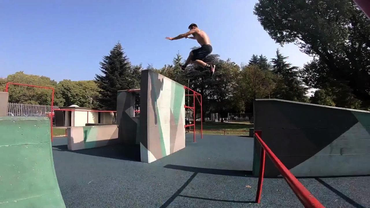 A scuola di parkour per affrontare la paura