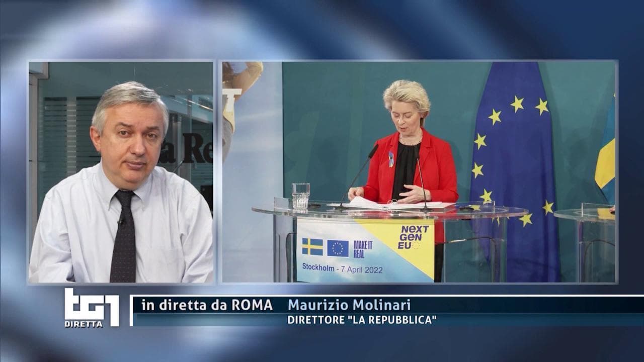 Molinari: "L'arrivo di Von der Leyen a Kiev ha un forte valore politico"