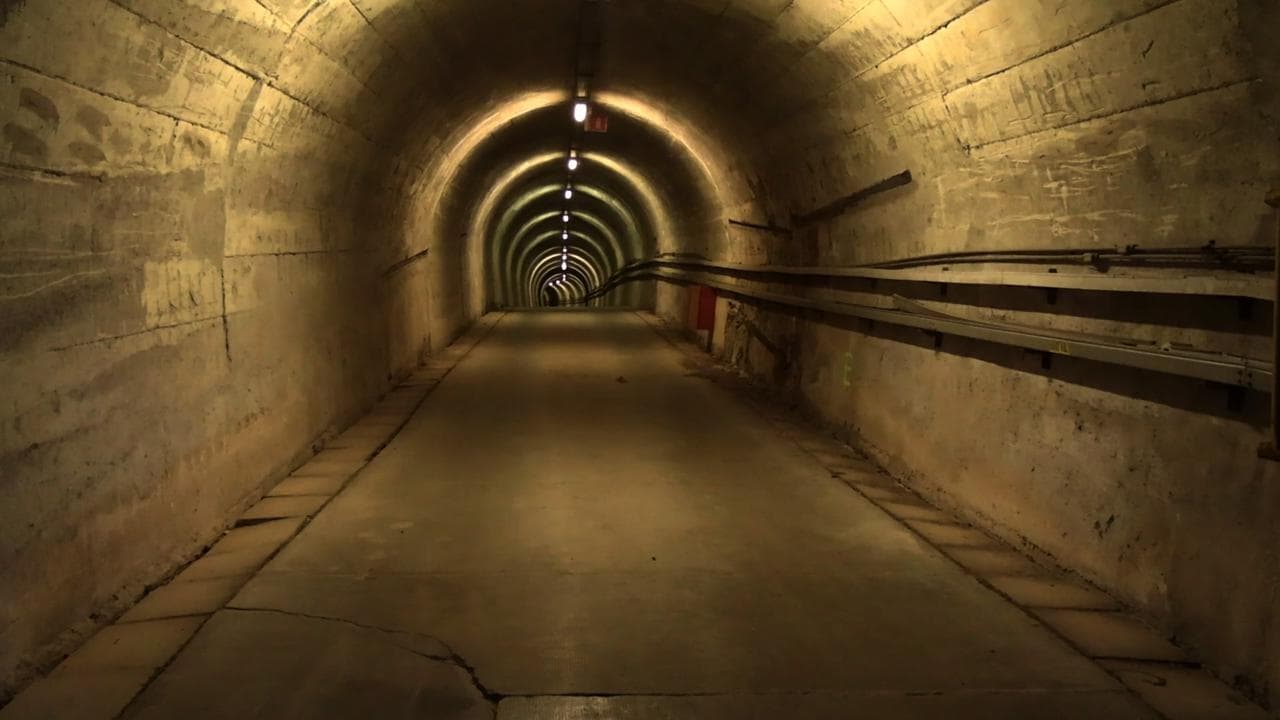 Nel monte che nascondeva l'ultimo bunker nucleare