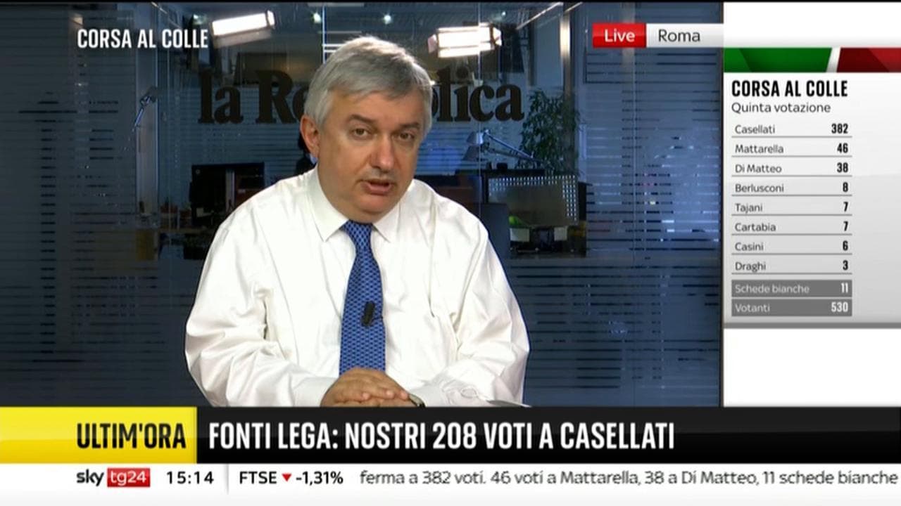Molinari: "La sconfitta di Casellati è un fallimento di Salvini, che ora deve cambiare strategia"