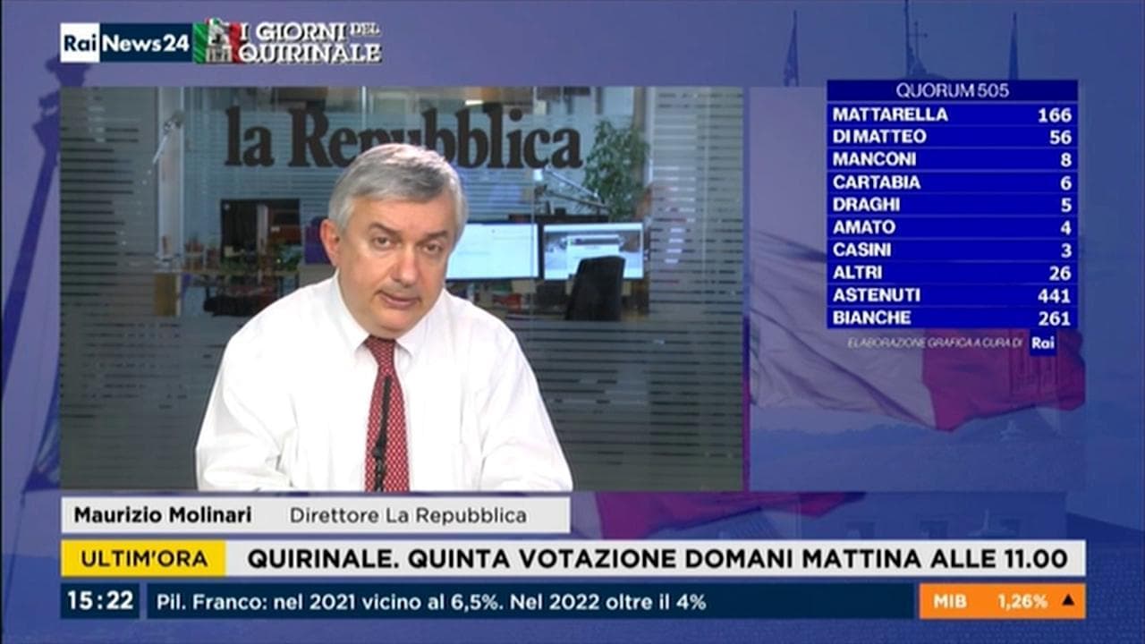 Molinari: "Le lacerazioni del centrodestra ripropongono l'opzione della vasta coalizione"