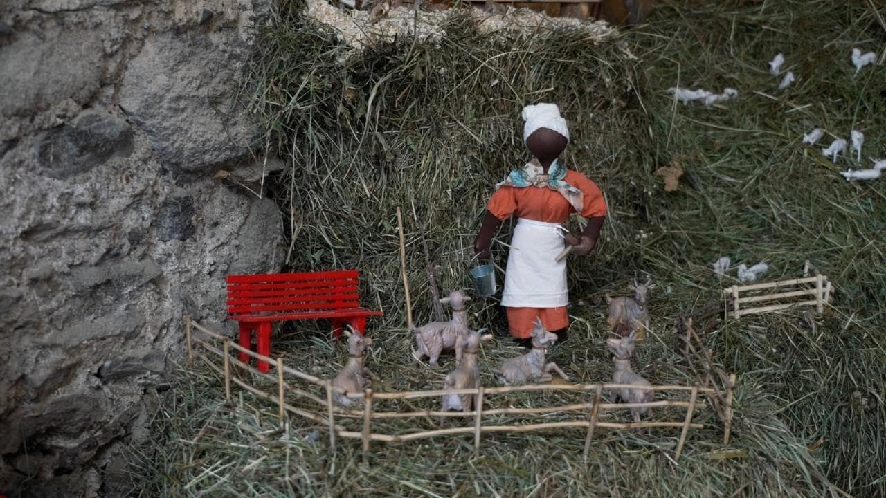 La pastora etiope uccisa trova posto nel presepe