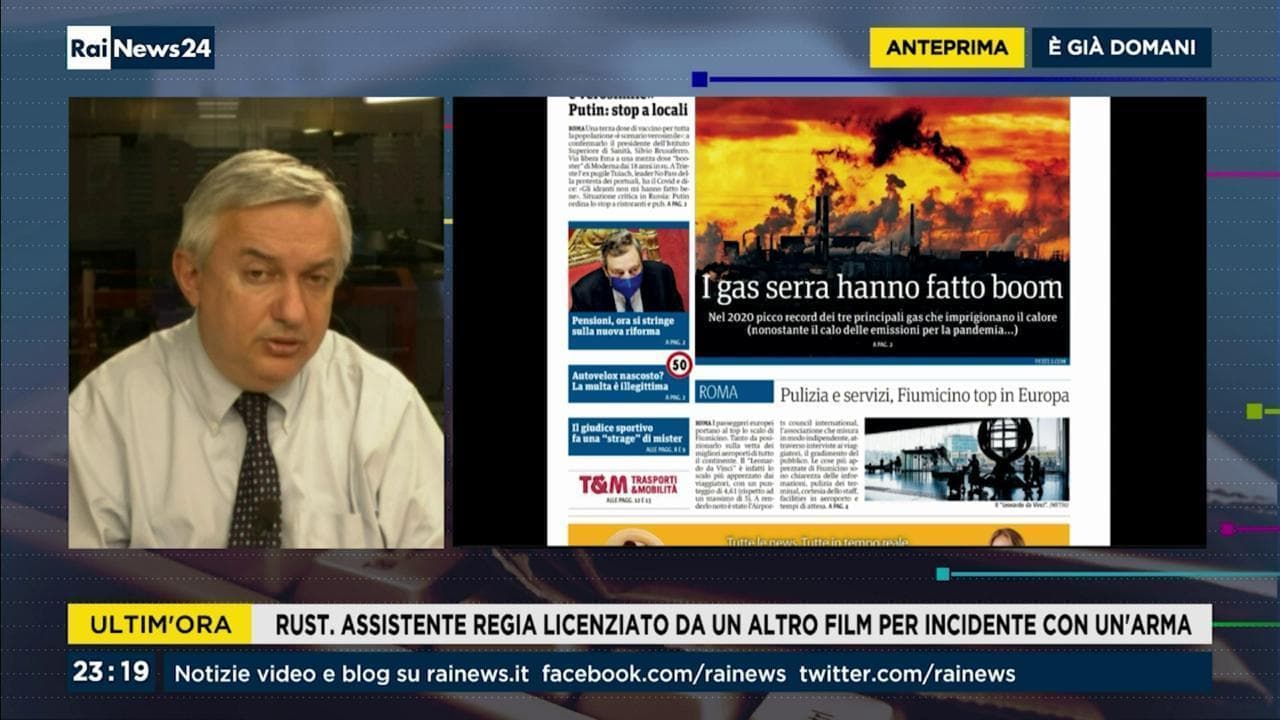 Molinari: "La trattativa sul clima sarà una prova difficile per il G20 di Roma"
