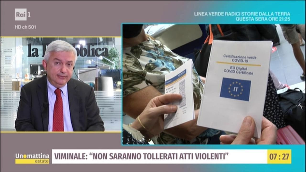 Green pass, Molinari: "Bene gli impegni del Viminale a contrasto degli estremisti"