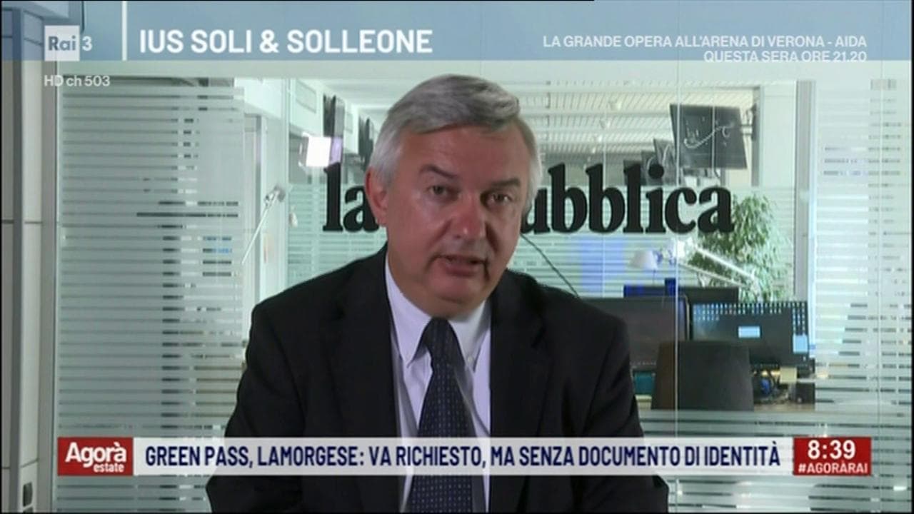 Molinari: "Il Green Pass ci protegge dalla variante Delta"