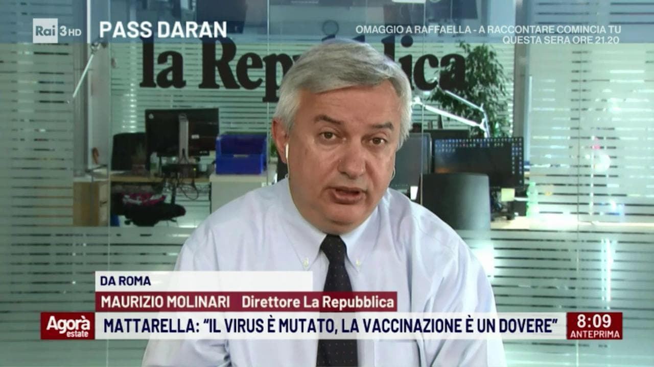 "Mattarella sostiene Draghi nella sfida contro la pandemia e per la ripresa"