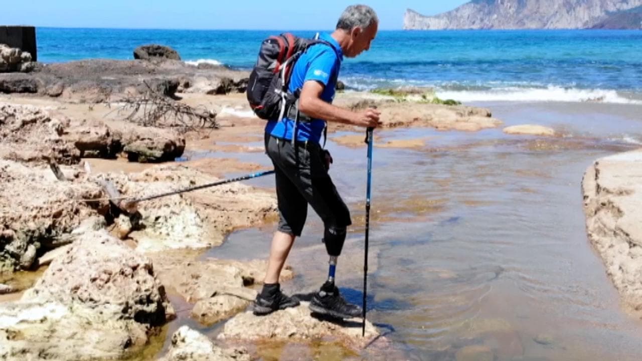 Esplorando la Sardegna con una gamba sola