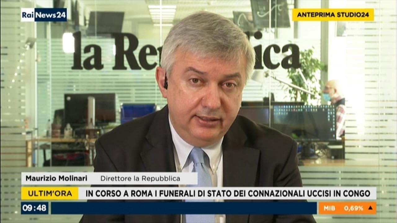 Funerali di Stato per Attanasio e Iacovacci, Molinari: "Due gli interrogativi da chiarire"