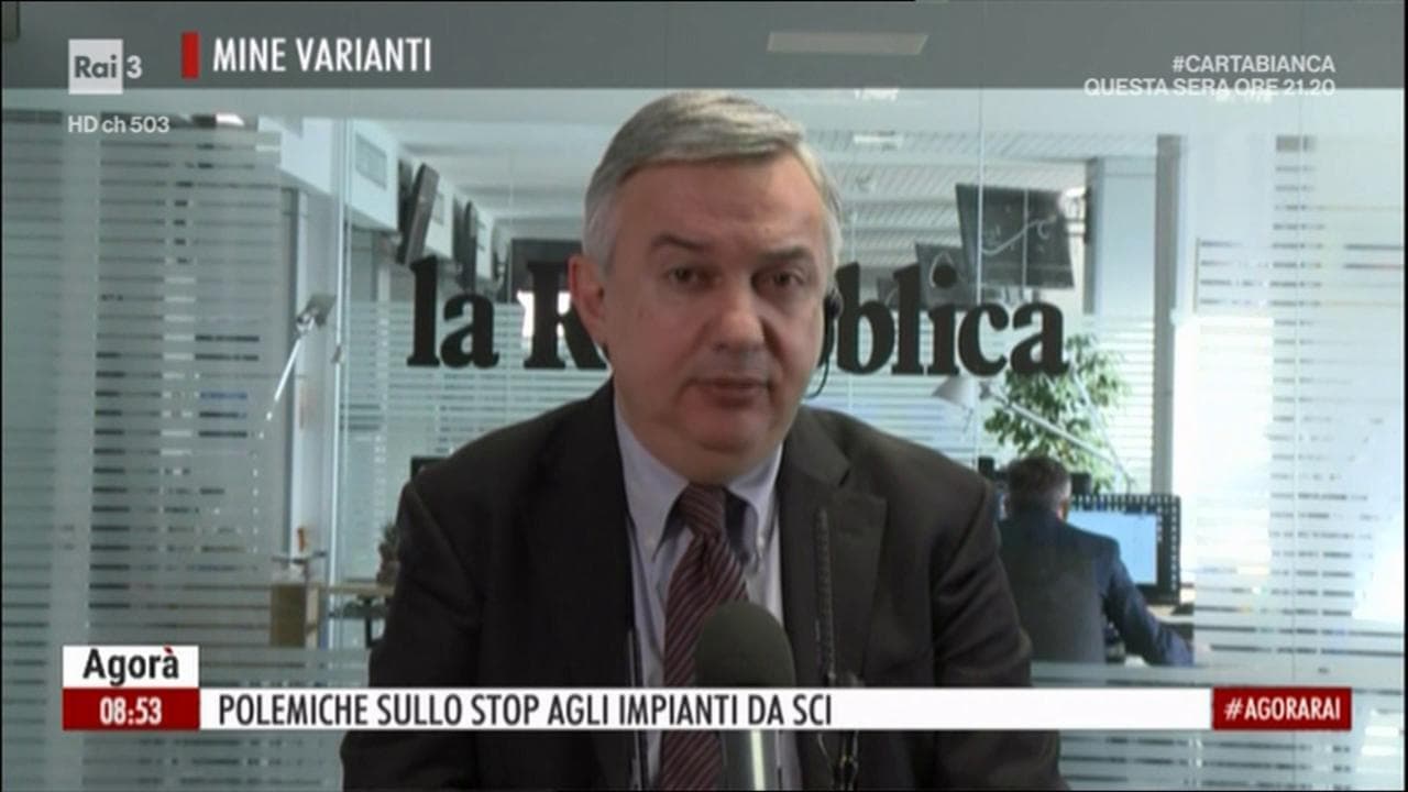 Covid, Molinari: "Protesta operatori invernali legittima, ma l'aggressività delle varianti del virus è molto alta"