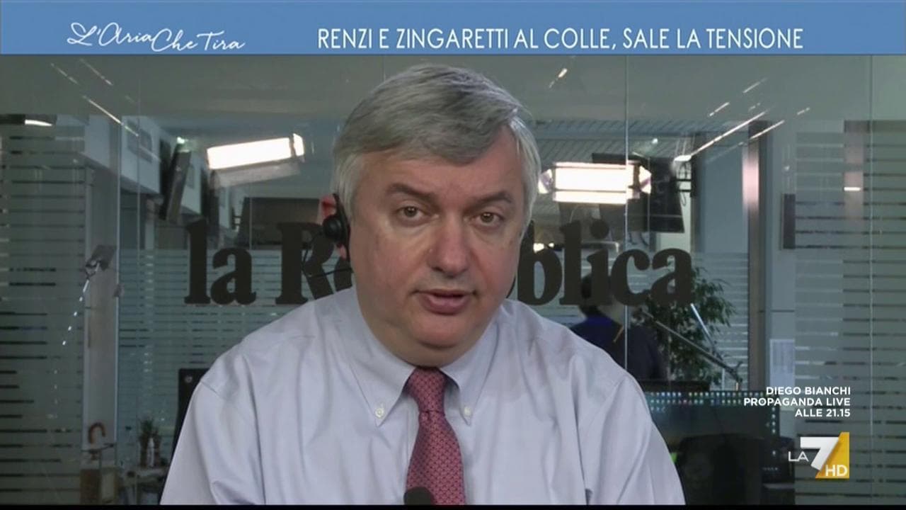 Molinari: "È l'Europa il filo rosso della crisi di governo. Mario Draghi è nelle menti di molti"