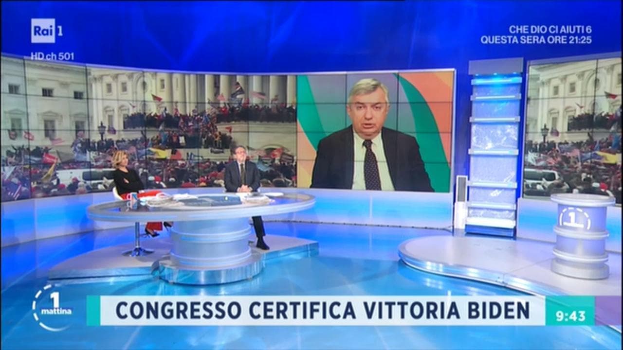Assalto al Congresso Usa, Molinari: "L'opzione del 25mo emendamento per neutralizzare politicamente Trump"