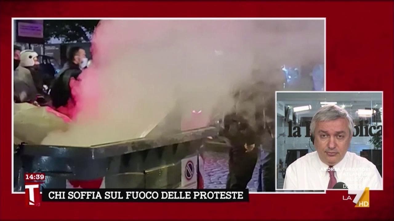 Covid e proteste, Molinari: "Gli scontri violenti hanno tre matrici: gruppi anarchici, di estrema destra e criminalità organizzata. E ciò rende più difficile la prevenzione"