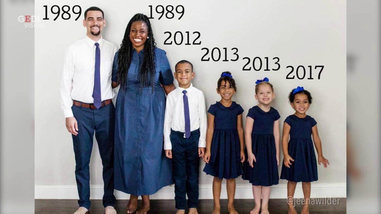 Usa, la mamma è nera e la figlia è bianca: un video per rispondere ai pregiudizi