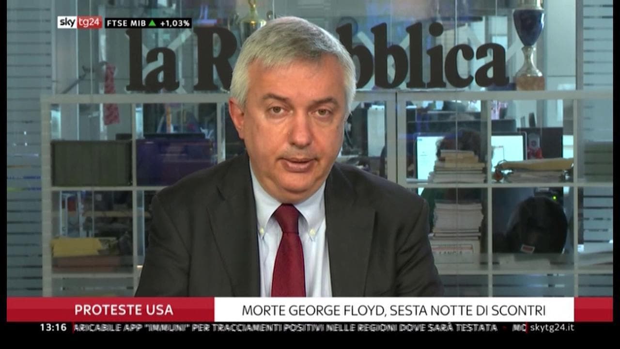 Morte Floyd, Molinari: "Trump di fronte alla sfida delle violenze più gravi dalla morte di Martin Luther King"