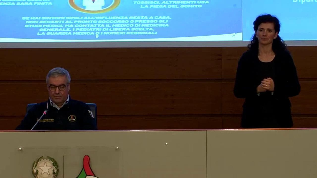 Coronavirus, Borrelli: "Per la prima volta calano gli attualmente positivi"