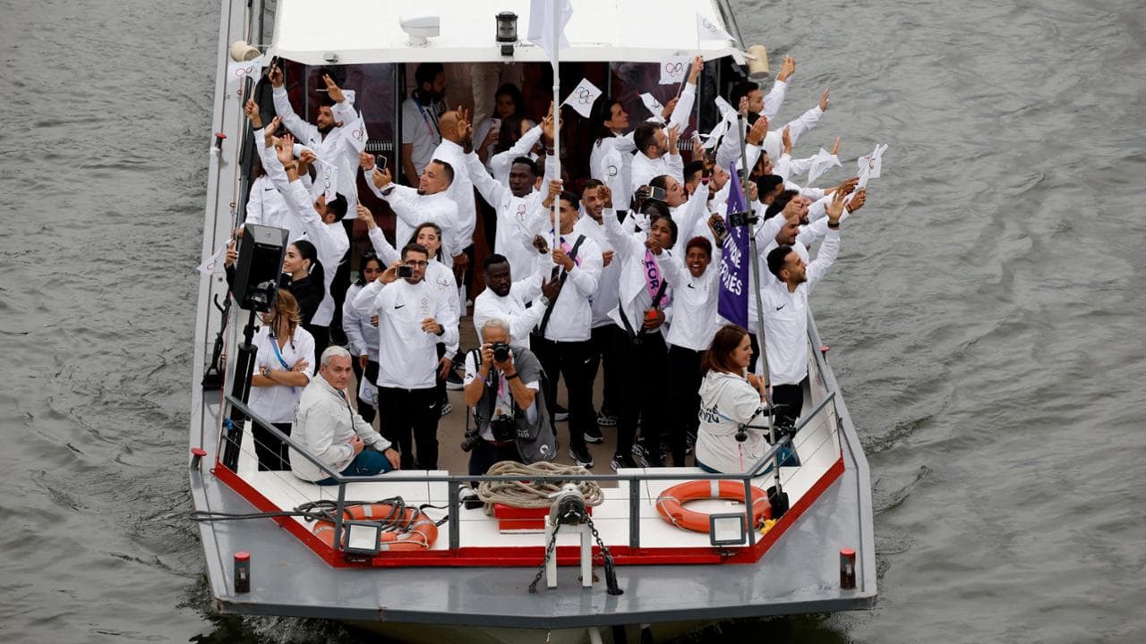 La nave del Team dei Rifugiati