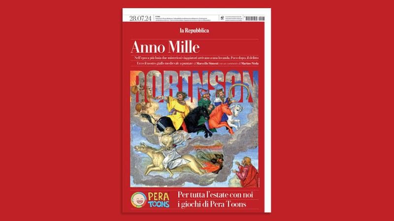 Il romanzo dell’estate firmato da Marcello Simoni. Sul nuovo Robinson