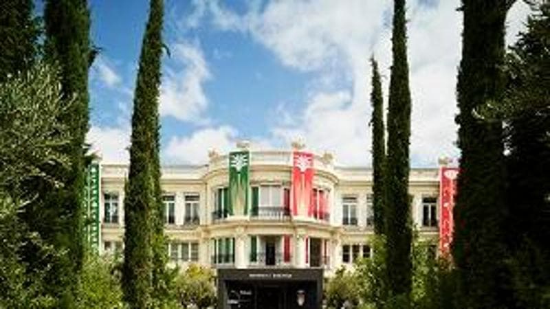 La facciata di Casa Italia, a Parigi