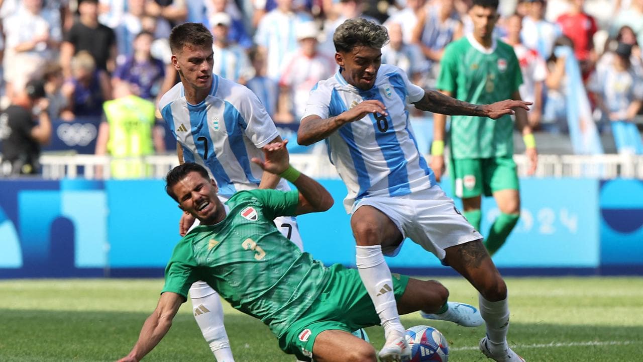 L'Argentina ha battuto l'Iraq 3-1