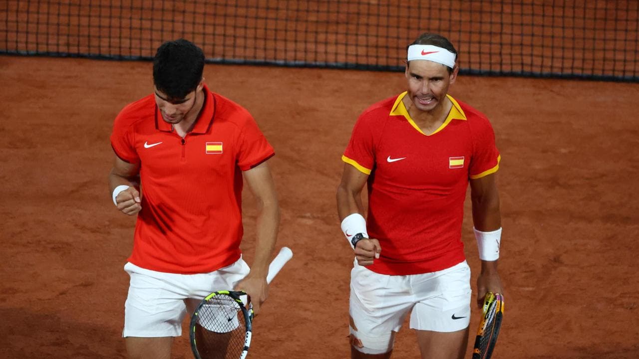 Carlos Alcaraz e Rafa Nadal
