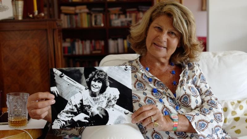 Silvia Costa, 75 anni, nella sua casa a Roma (foto di Concetto Vecchio)