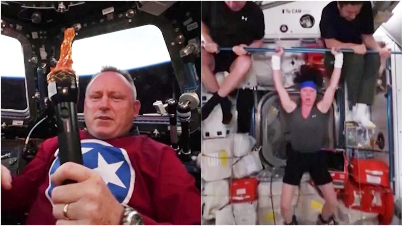 Le Olimpiadi nello spazio: così gli astronauti della Nasa celebrano i Giochi di Parigi 2024