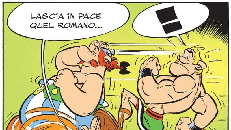 Alle Olimpiadi di Asterix tutti tifano forza Gallia