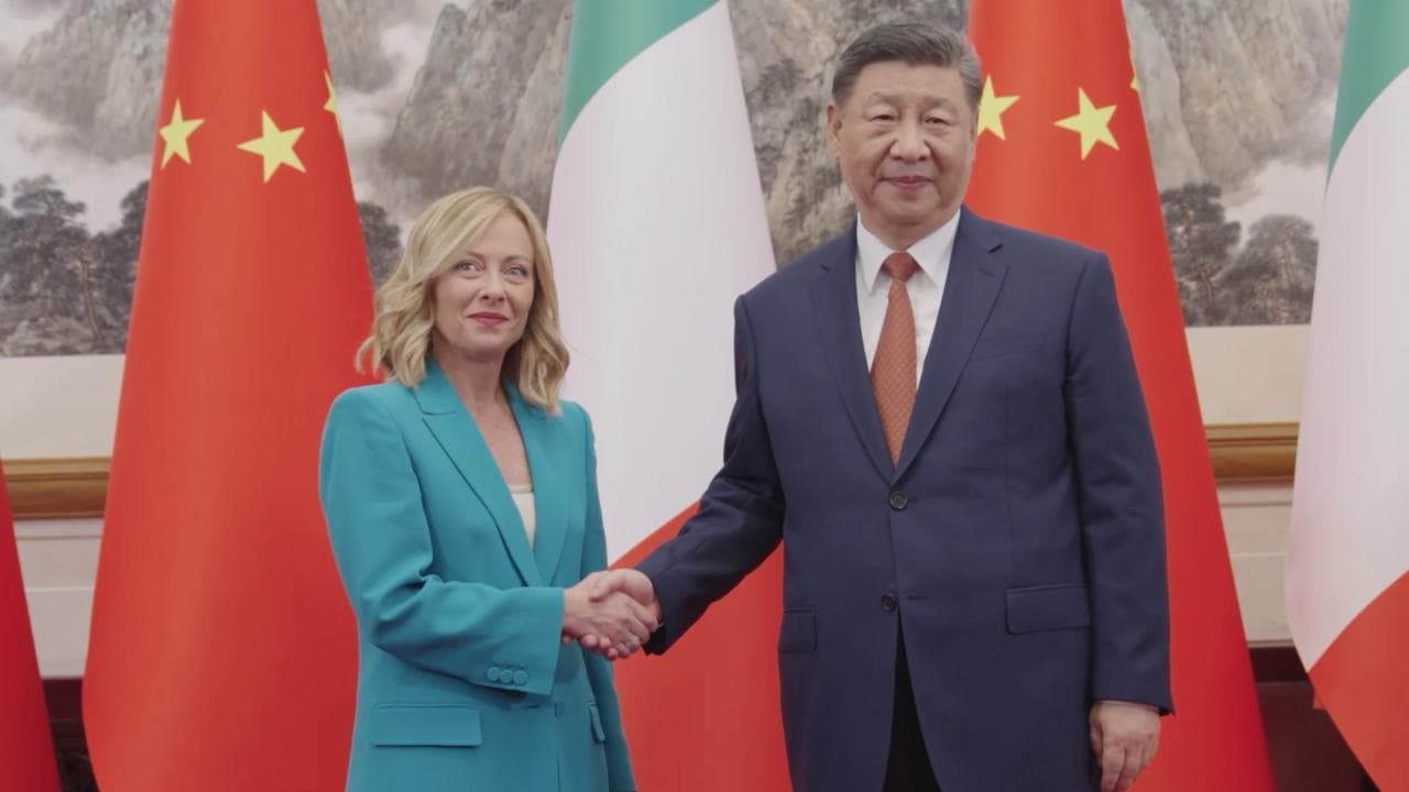Meloni a Xi: "Cina fondamentale per la stabilità e la pace"