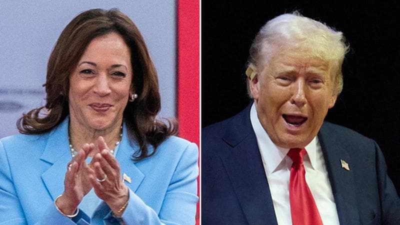 Kamala Harris e Donald Trump