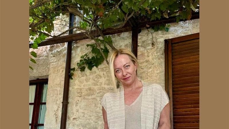 La premier Meloni in vacanza in Puglia nel 2023