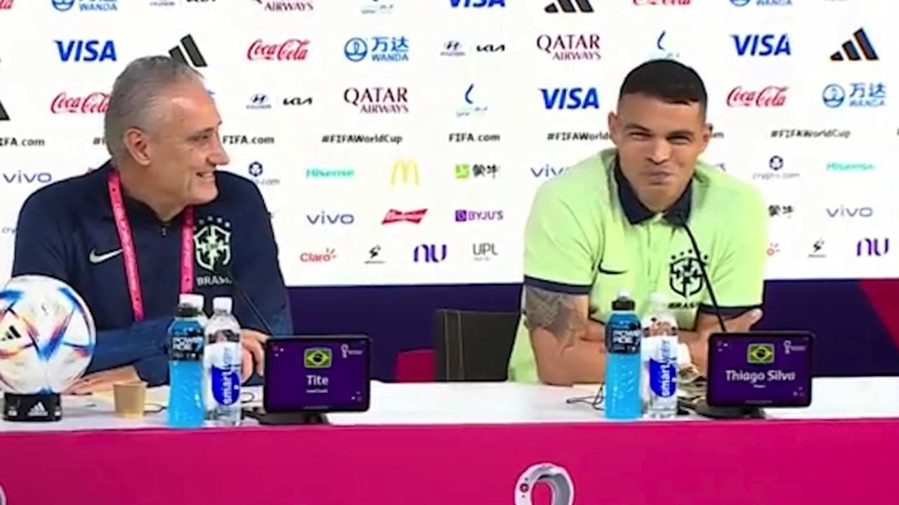 "Neymar gioca?". La domanda è per Thiago Silva ma risponde il ct del Brasile, Tite: "Sì!"